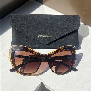 Dolce & Gabbana Tortoise Shell Sunglasses